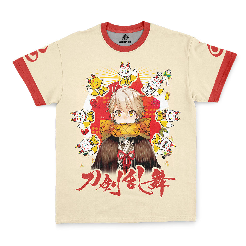 Streetwear Cute Foxes Touken Ranbu T-Shirt
