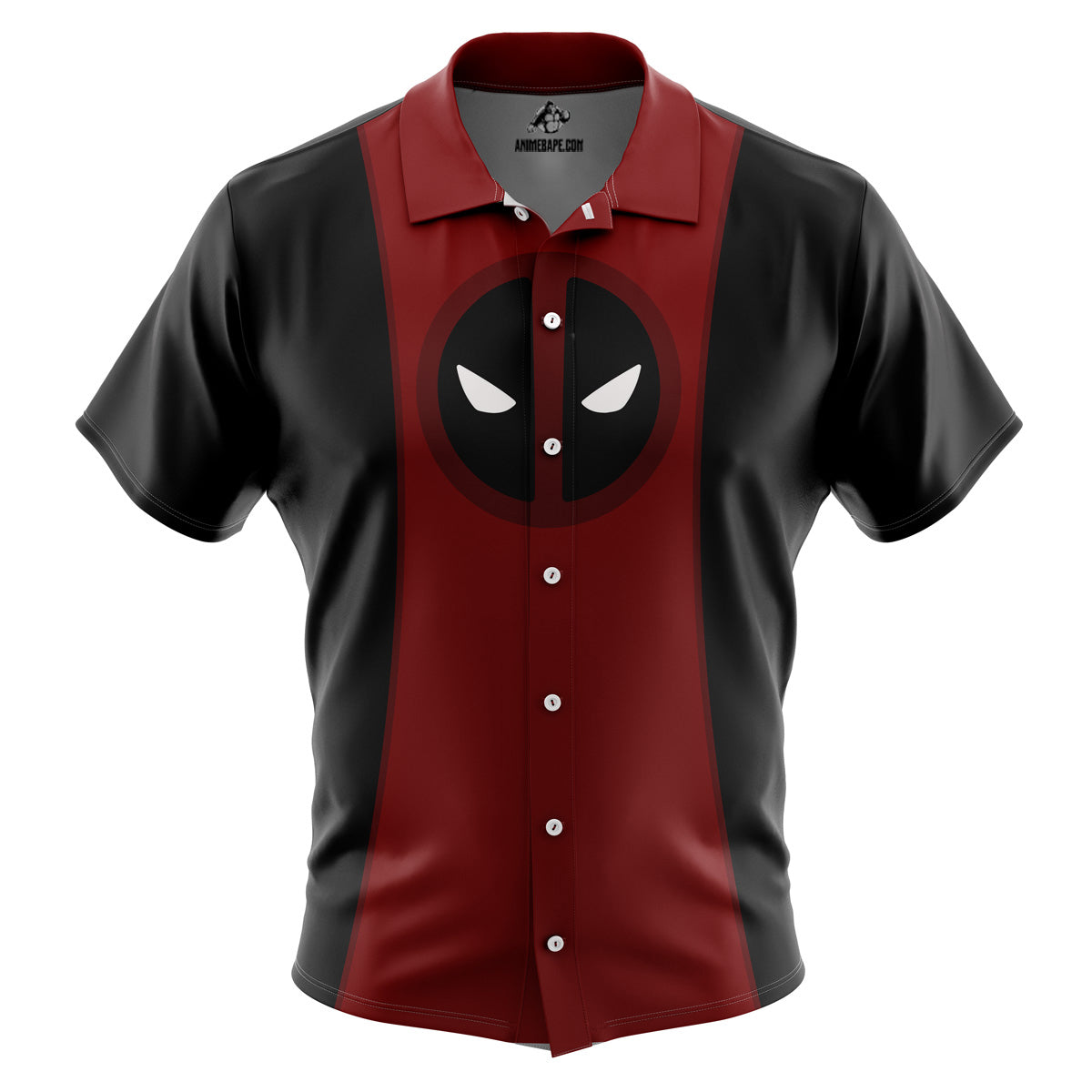 Deadpool Marvel Comics Button Up Hawaiian Shirt