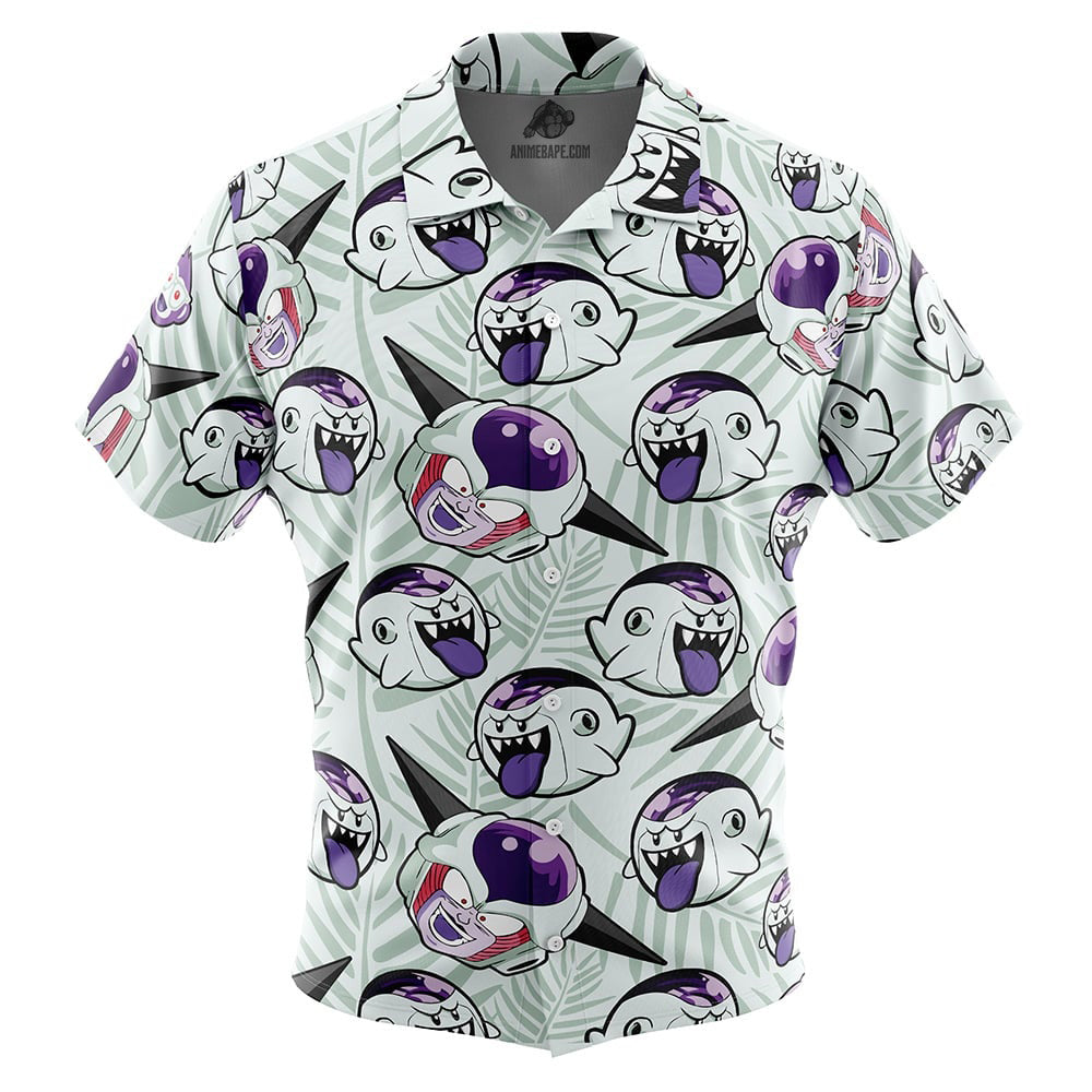 Frieza Boo Dragon Ball Z Button Up Hawaiian Shirt