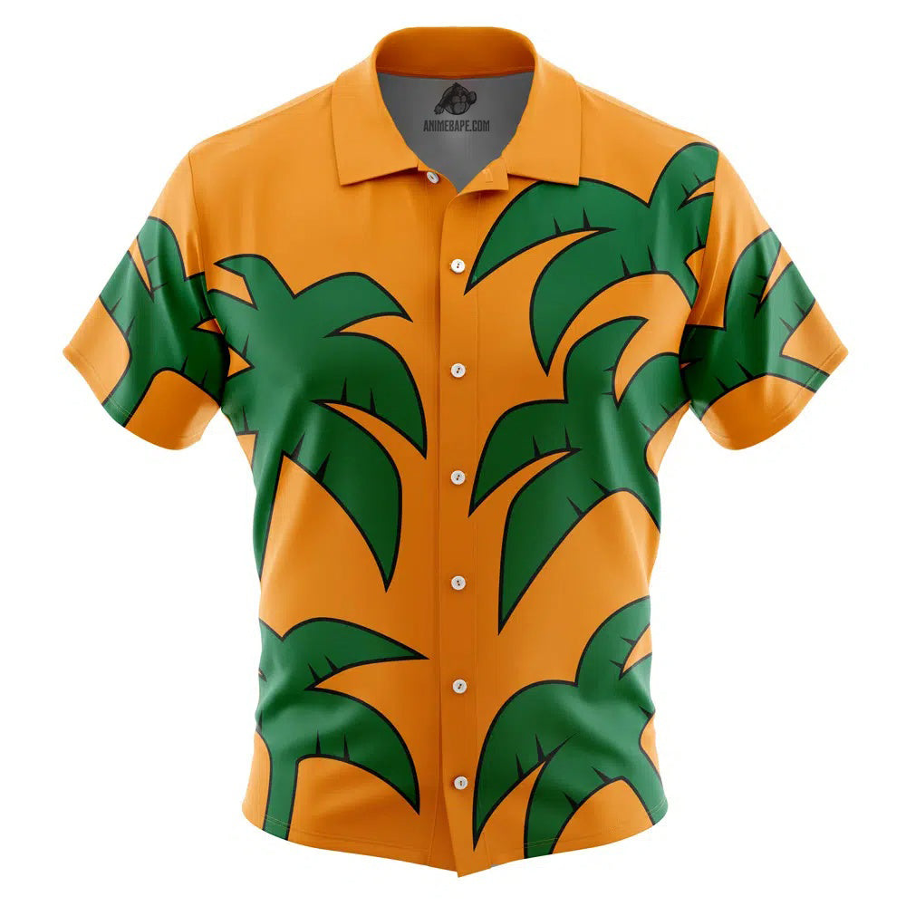 Giovanni Pokemon Button Up Hawaiian Shirt