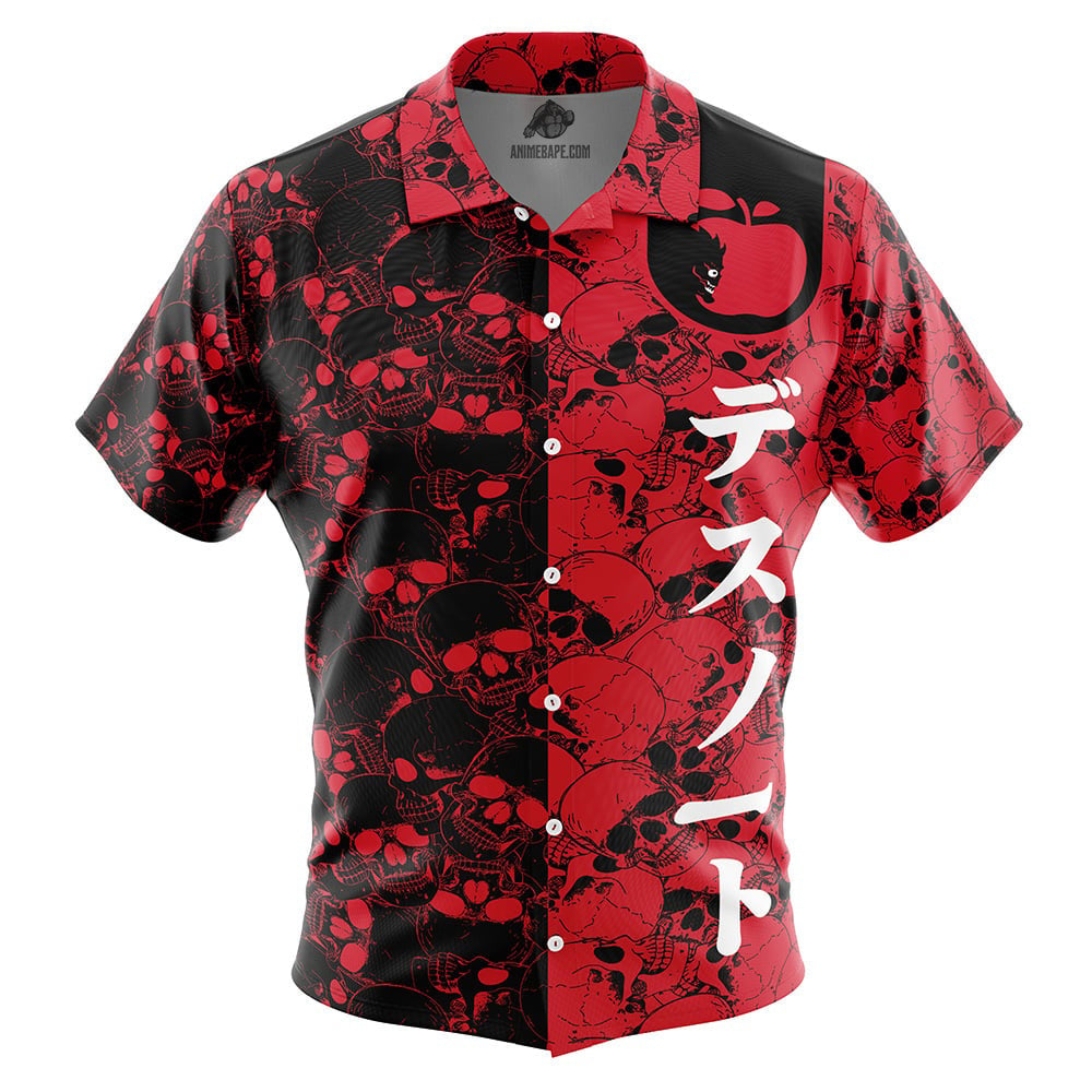 Ryuk Shinigami Button Up Hawaiian Shirt