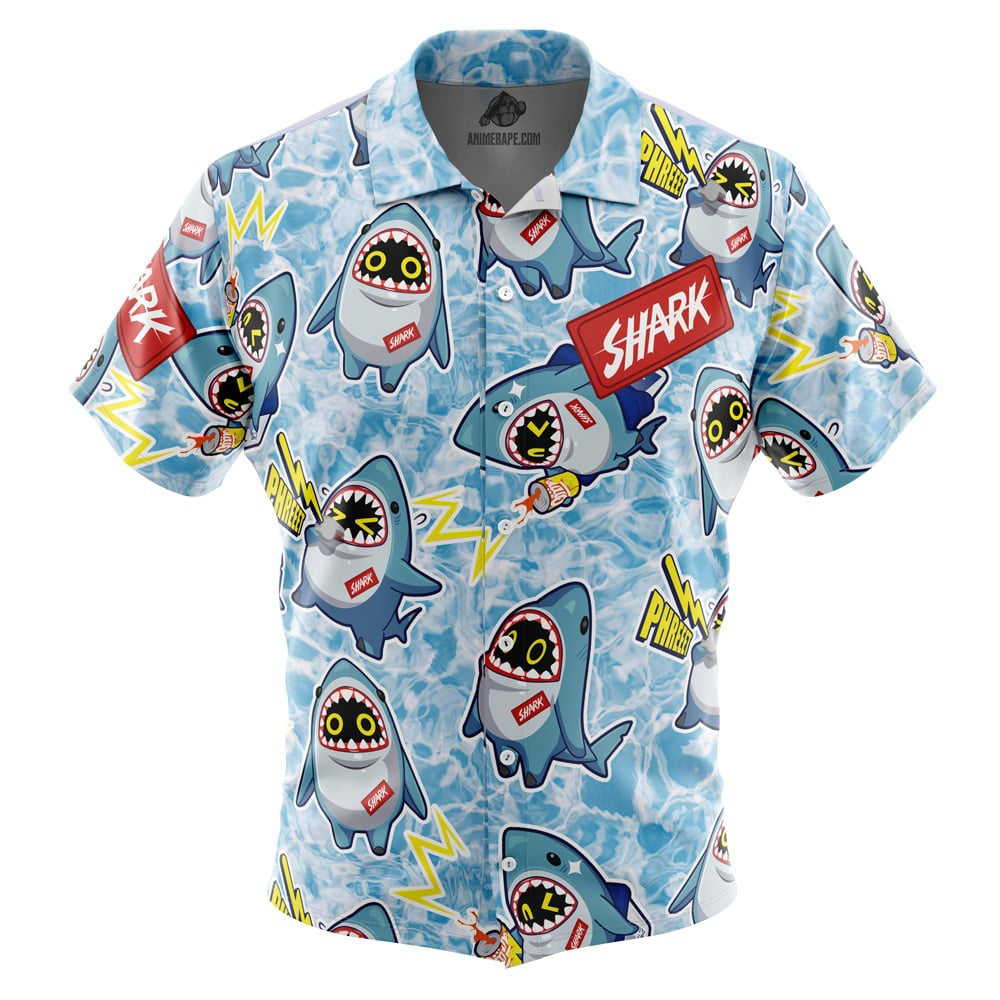 Sharkboo Zenless Zone Zero Button Up Hawaiian Shirt