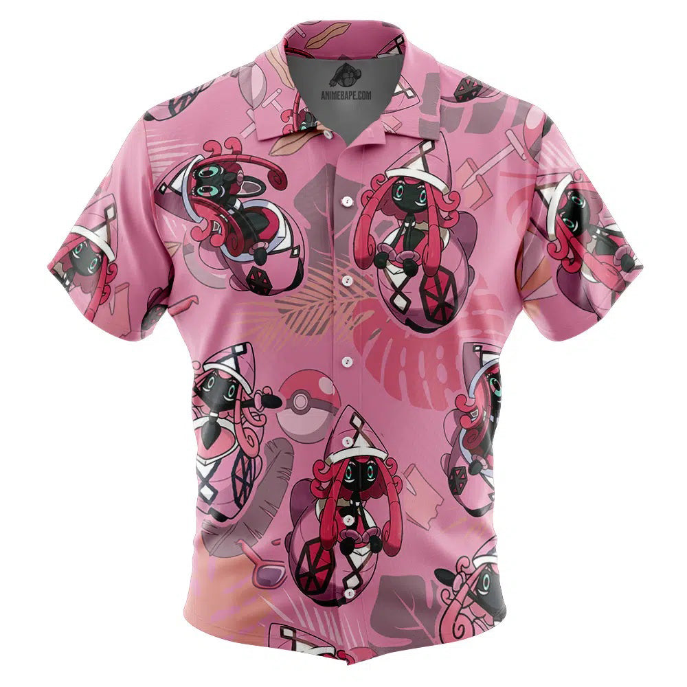 Tapu Lele Pokemon Button Up Hawaiian Shirt
