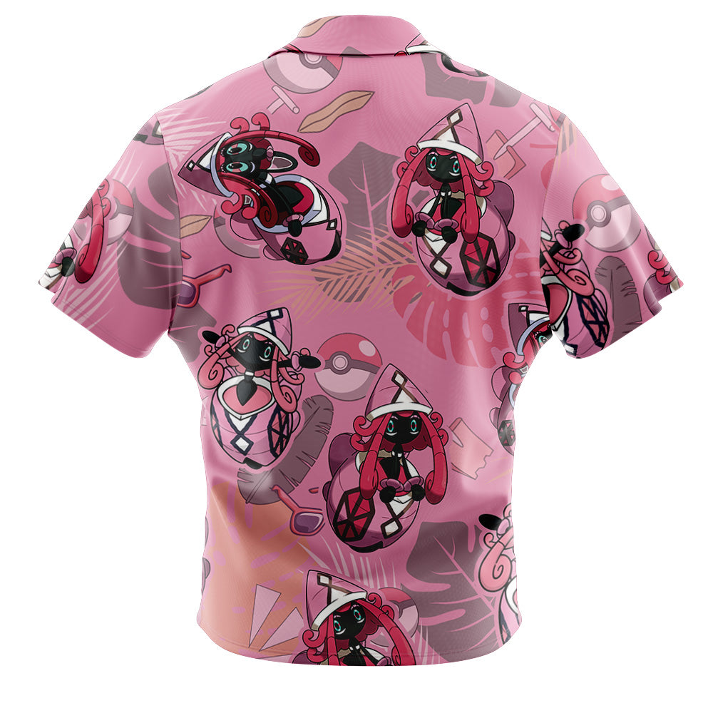 Tapu Lele Pokemon Button Up Hawaiian Shirt
