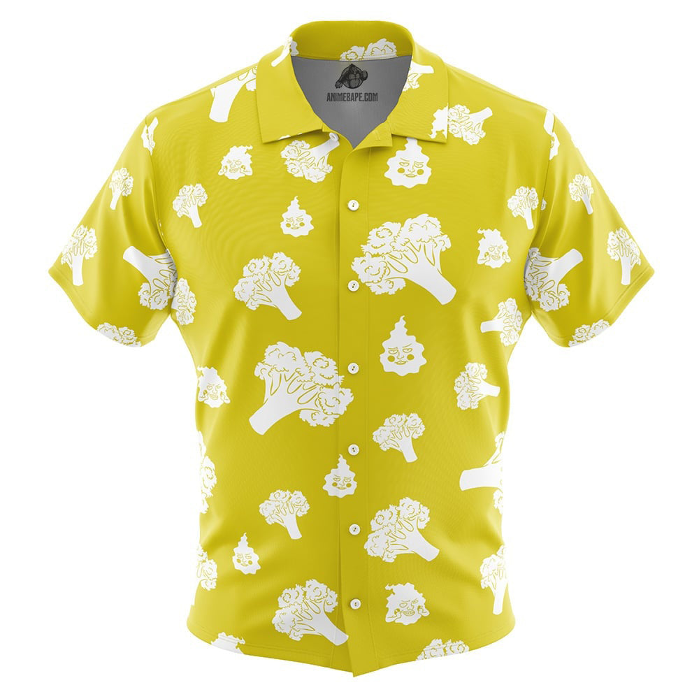 Teruki Aloha Mob Psycho 100 III Button Up Hawaiian Shirt
